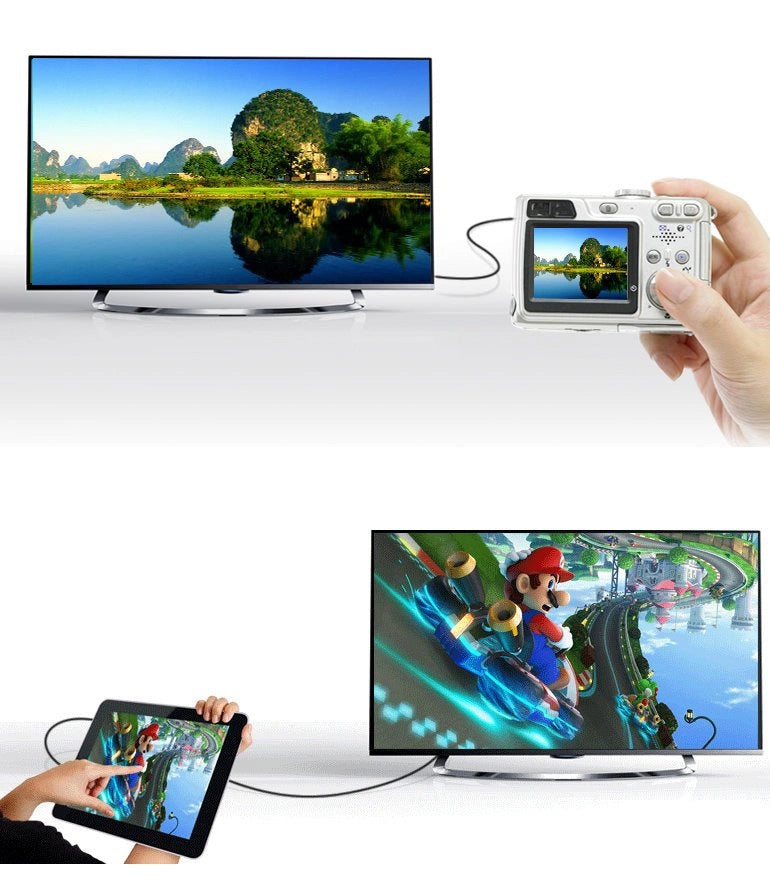 Ugreen kabel adapter przejściówka HDMI (żeński) - mini HDMI (męski) 4K 60