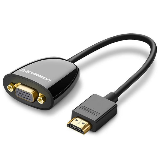Ugreen kabel przewód przejściówka do VGA (żeński) FHD czarny (MM105 40253)
