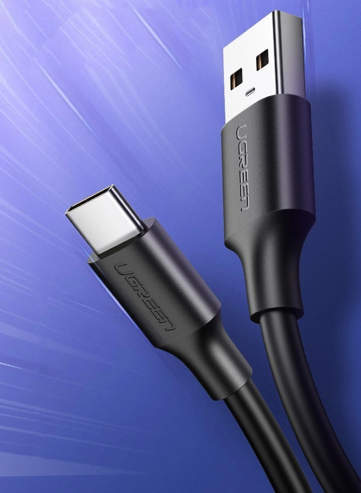 Kabel Ugreen US287 60117 USB-A / USB-C 3A 1.5m - czarny – zdjęcie 13