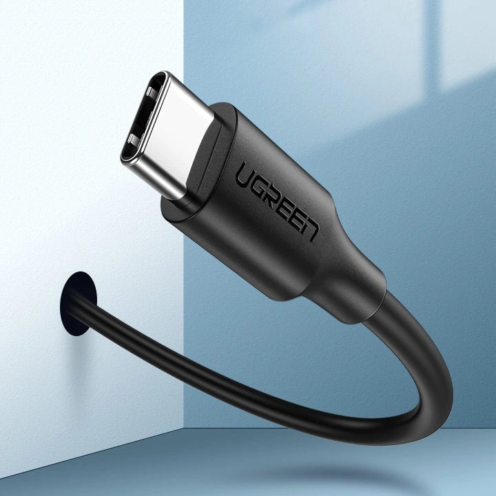 Kabel Ugreen US287 60117 USB-A / USB-C 3A 1.5m - czarny – zdjęcie 4