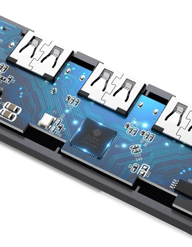Ugreen rozdzielacz HUB USB Typ C - 4x USB 3.2 Gen 1 z portem zasilania