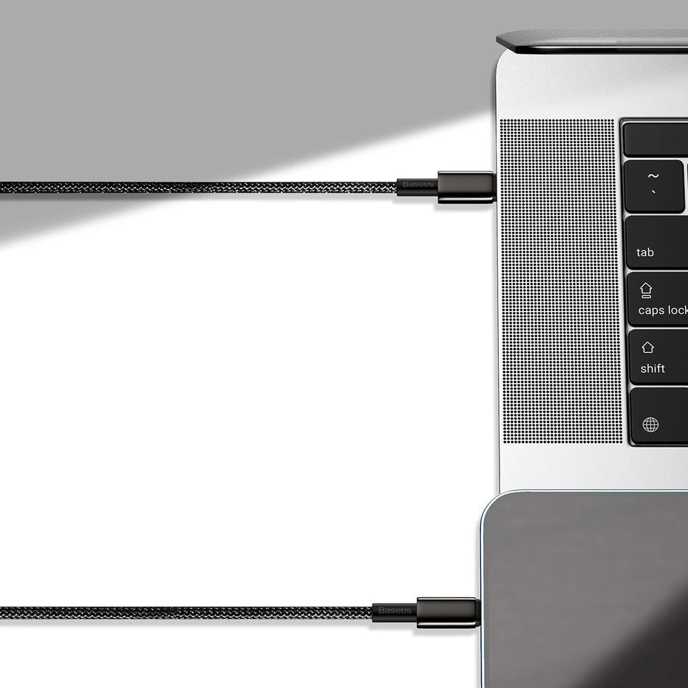 Kabel Baseus CATLWJ-A01 Lightning - USB-C PD 20W 480Mb/s 2m - czarny – zdjęcie 8