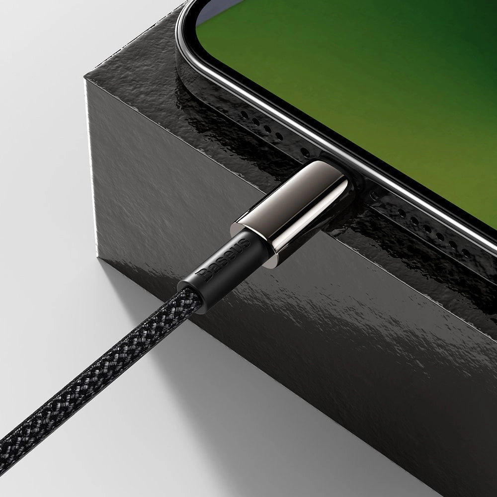 Kabel Baseus CATLWJ-A01 Lightning - USB-C PD 20W 480Mb/s 2m - czarny – zdjęcie 9