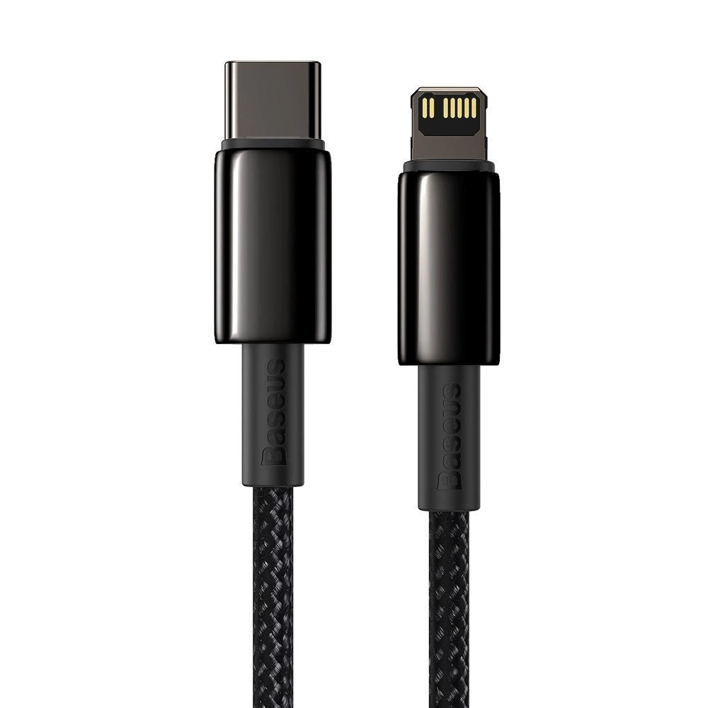 Kabel Baseus CATLWJ-A01 Lightning - USB-C PD 20W 480Mb/s 2m - czarny – zdjęcie 7
