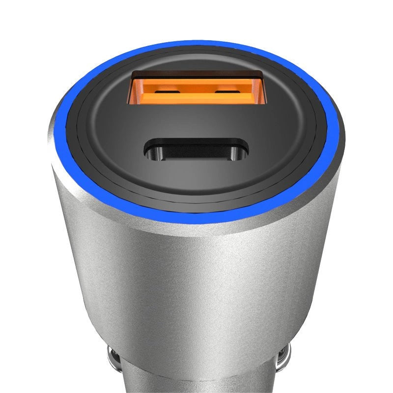 Dudao ładowarka samochodowa USB / USB Typ C Power Delivery Quick Charge – zdjęcie 2