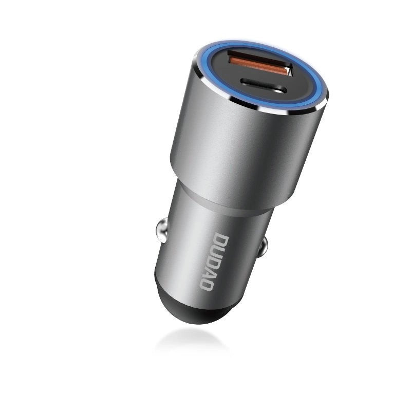 Dudao ładowarka samochodowa USB / USB Typ C Power Delivery Quick Charge – zdjęcie 3