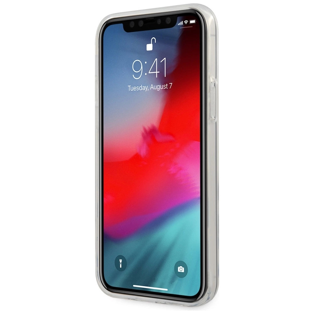 Etui Guess Jeans Collection na iPhone 12 mini - niebieskie – zdjęcie 5