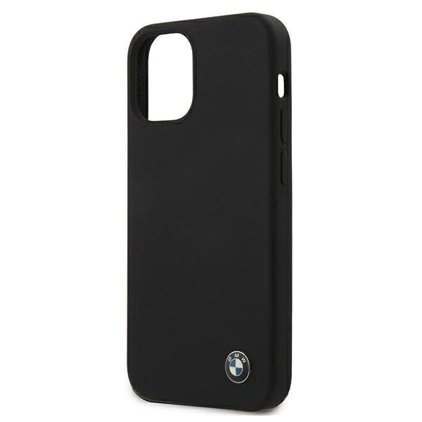 Etui BMW Silicone Signature na iPhone 12 mini - czarne – zdjęcie 6