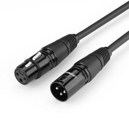 Kabel Ugreen AV130 66717 audio XLR do mikrofonu / wzmacniacza 2m - czarny
