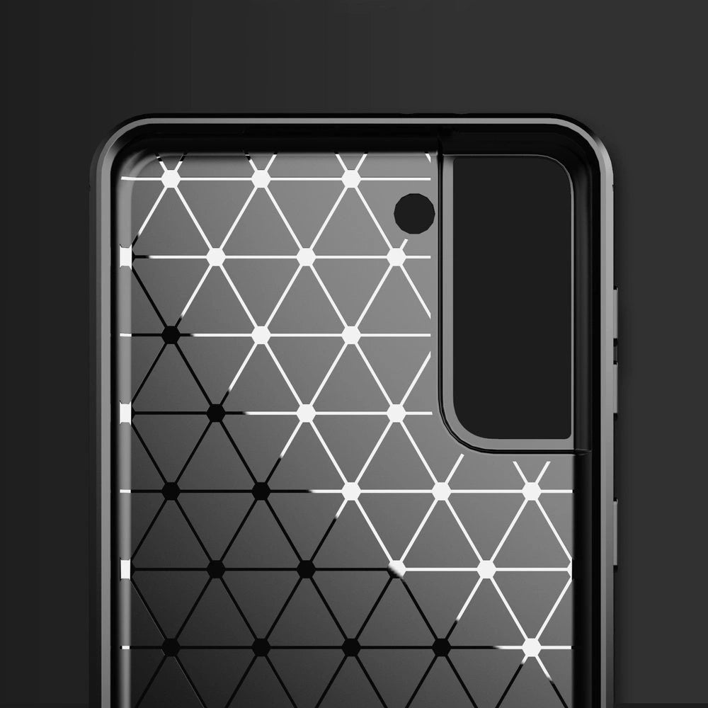 Carbon Case elastyczne etui pokrowiec Samsung Galaxy S21+ 5G (S21 Plus 5G) – zdjęcie 2