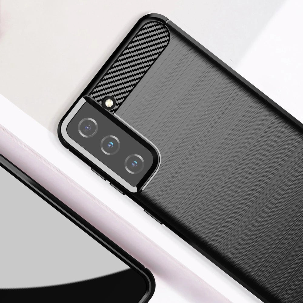 Carbon Case elastyczne etui pokrowiec Samsung Galaxy S21+ 5G (S21 Plus 5G) – zdjęcie 8
