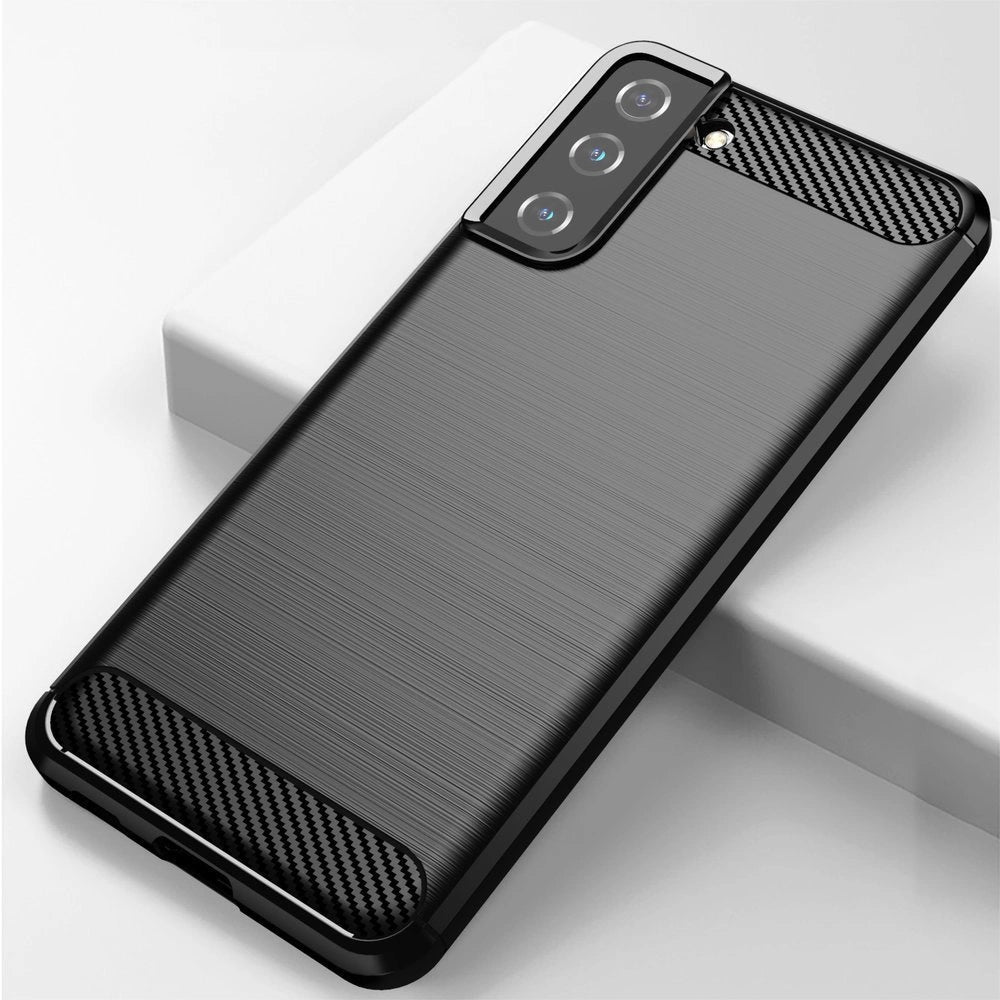 Carbon Case elastyczne etui pokrowiec Samsung Galaxy S21+ 5G (S21 Plus 5G) – zdjęcie 4