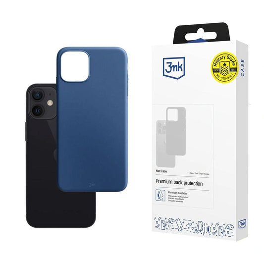 Etui 3mk Matt Case na iPhone 12 mini - niebieskie