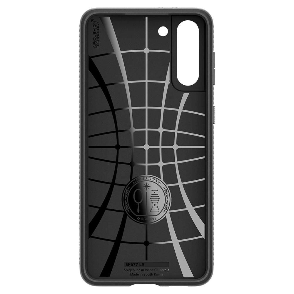 Etui Spigen Liquid Air na Samsung Galaxy S21 - czarny mat – zdjęcie 13