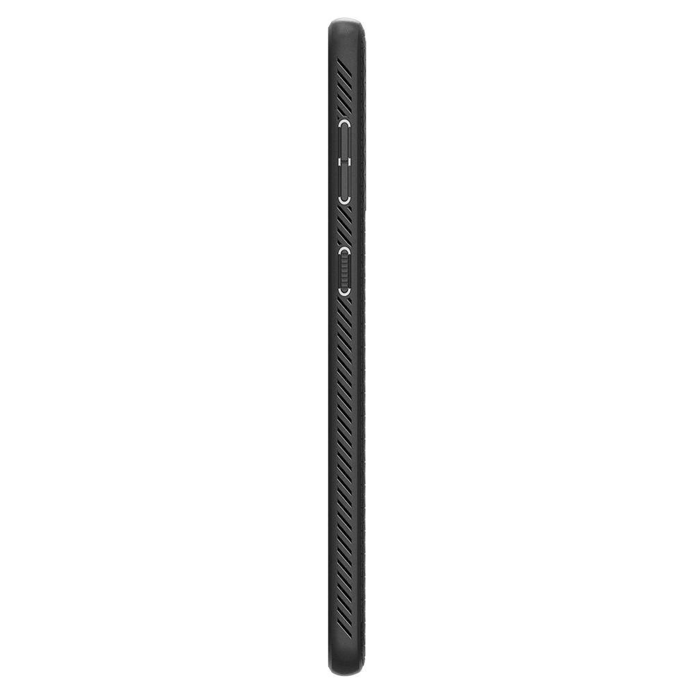 Etui Spigen Liquid Air na Samsung Galaxy S21 - czarny mat – zdjęcie 6