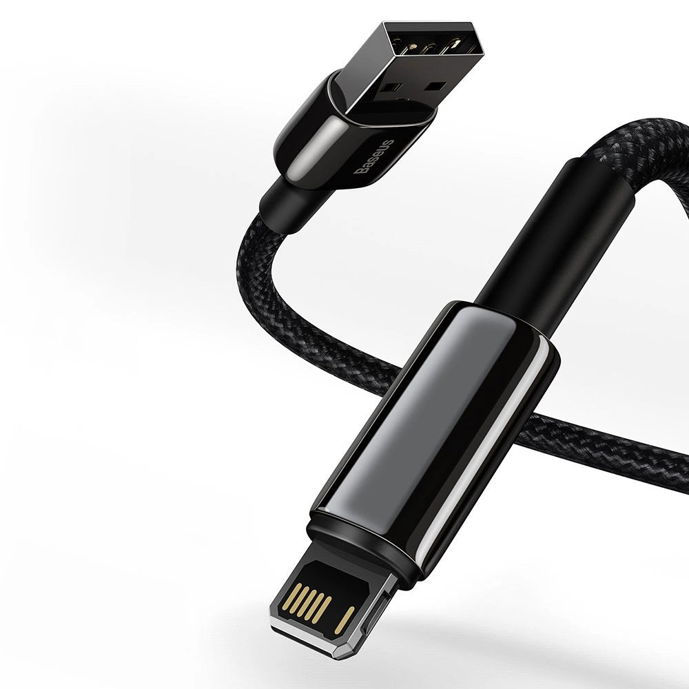 Baseus Tungsten kabel USB - Lightning 2,4 A 1 m czarny (CALWJ-01) – zdjęcie 12