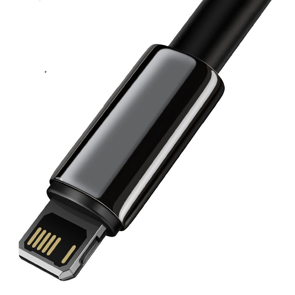 Baseus Tungsten kabel USB - Lightning 2,4 A 2 m czarny (CALWJ-A01) – zdjęcie 2