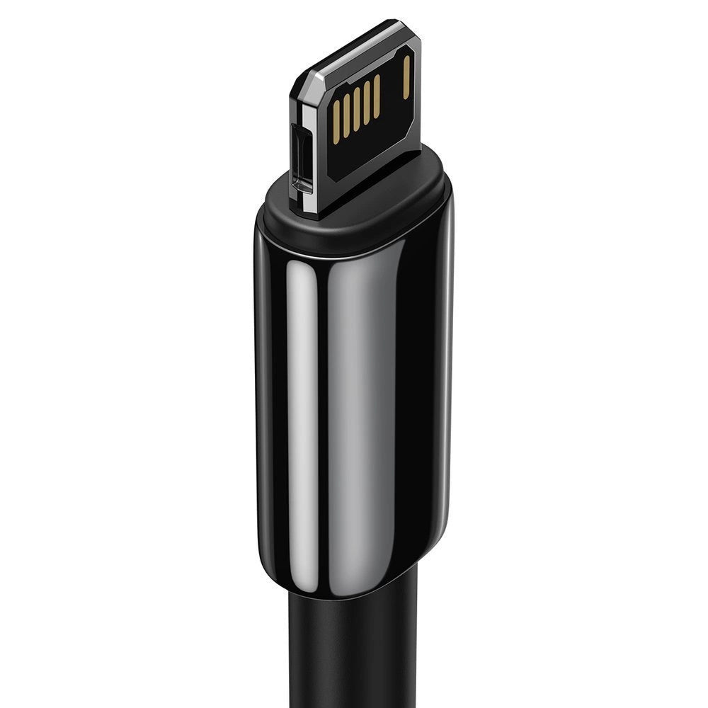 Baseus Tungsten kabel USB - Lightning 2,4 A 2 m czarny (CALWJ-A01) – zdjęcie 3