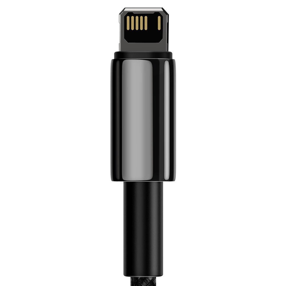 Baseus Tungsten kabel USB - Lightning 2,4 A 2 m czarny (CALWJ-A01) – zdjęcie 7