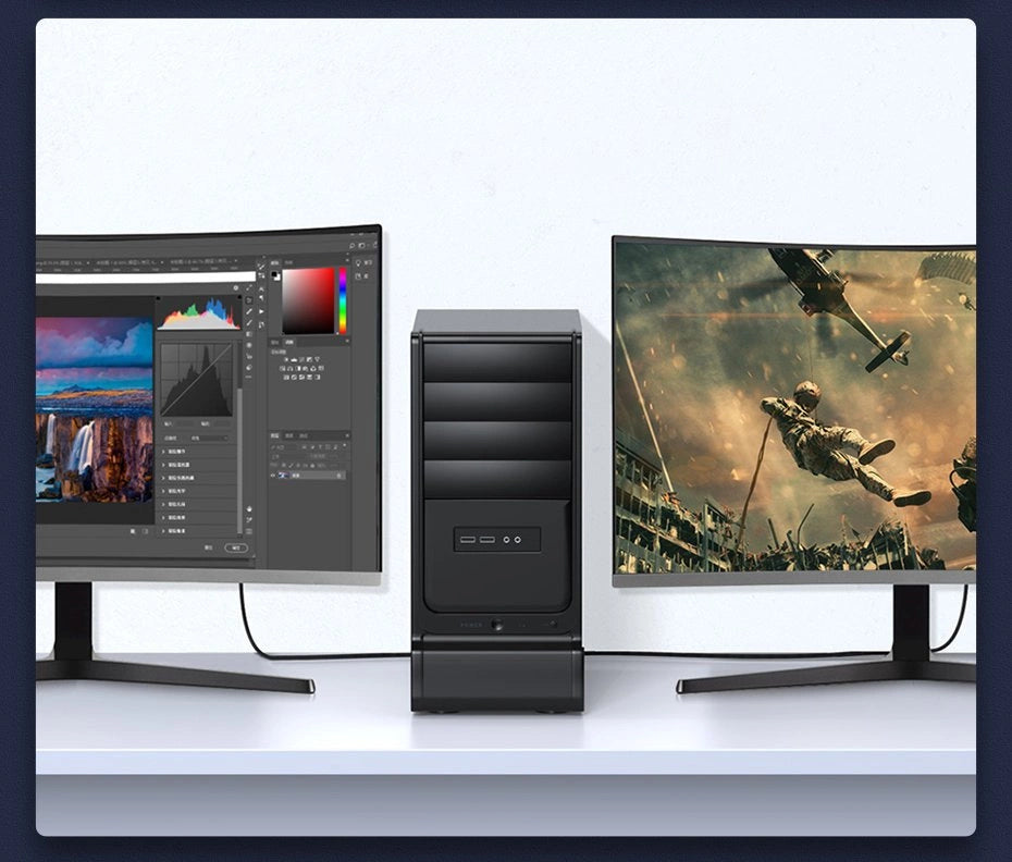 Baseus kabel HDMI 2.1 8K 60 Hz 48 Gbps / 4K 120 Hz / 2K 144 Hz 3D eARC QMS