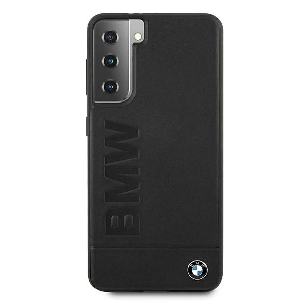 Etui BMW Signature Logo Imprint na Samsung Galaxy S21+ - czarne – zdjęcie 3
