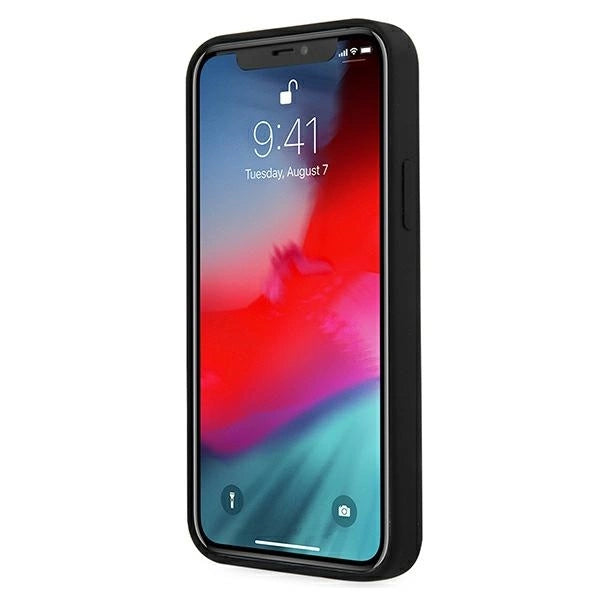 Etui Guess Script Vintage na iPhone 12 mini - czarne – zdjęcie 5