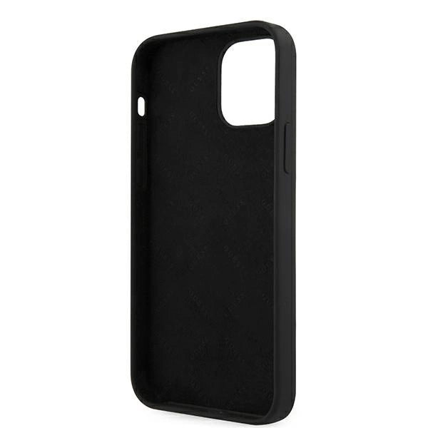 Etui Guess Script Vintage na iPhone 12 mini - czarne – zdjęcie 7