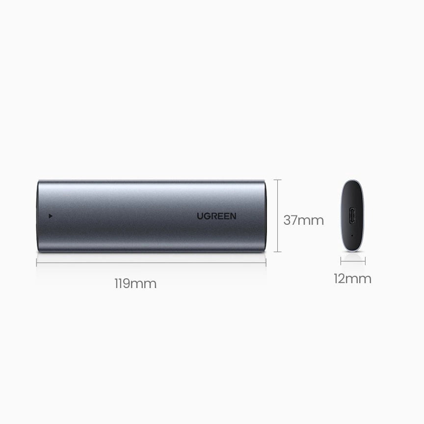 Ugreen kieszeń na dysk SSD M.2 obudowa dysku USB 3.2 Gen 2 (SuperSpeed USB