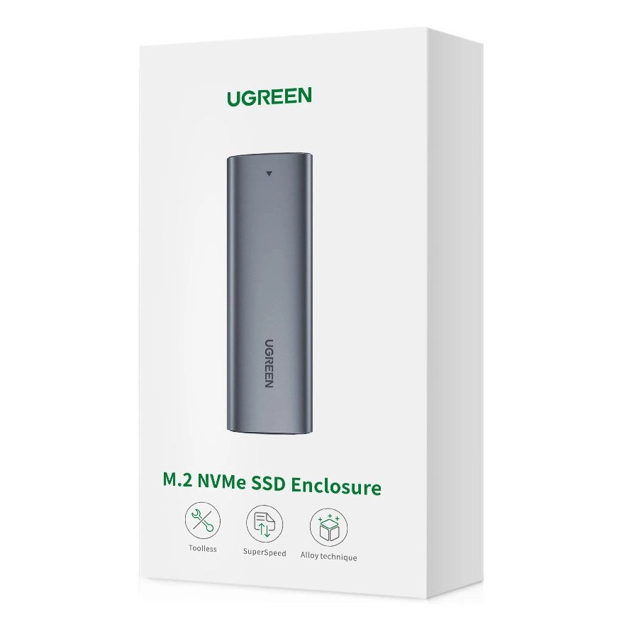 Ugreen kieszeń na dysk SSD M.2 obudowa dysku USB 3.2 Gen 2 (SuperSpeed USB