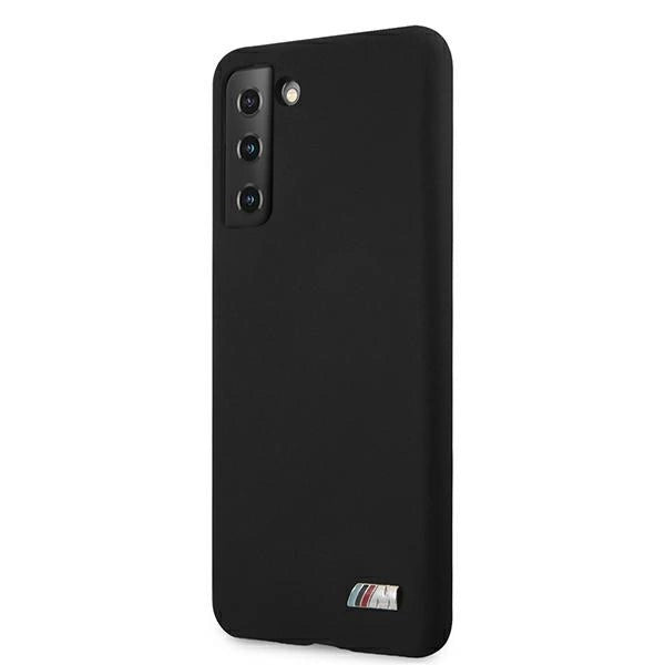 Etui BMW Silicone M Collection na Samsung Galaxy S21+ - czarne – zdjęcie 2