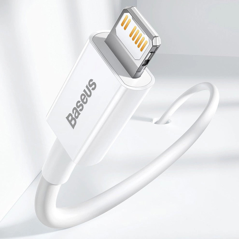 Kabel Baseus Superior Series USB-C / Lightning PD 20W 1 m - biały – zdjęcie 12