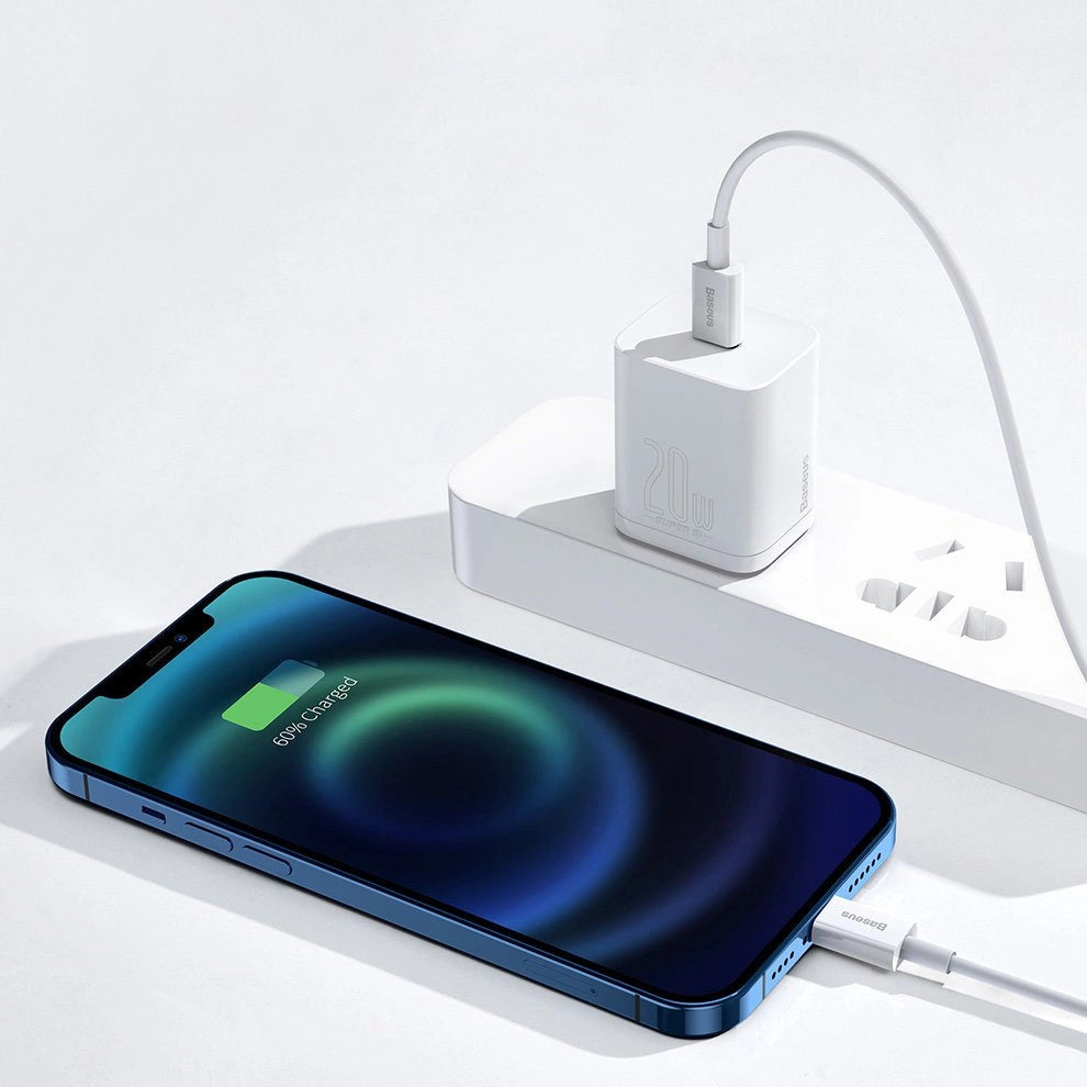 Kabel Baseus Superior Series USB-C / Lightning PD 20W 1 m - biały – zdjęcie 13