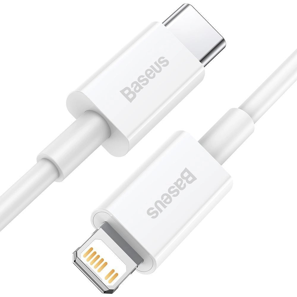 Kabel Baseus Superior Series USB-C / Lightning PD 20W 1 m - biały – zdjęcie 2