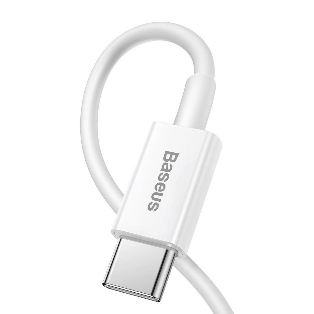 Kabel Baseus Superior Series USB-C / Lightning PD 20W 1 m - biały – zdjęcie 3