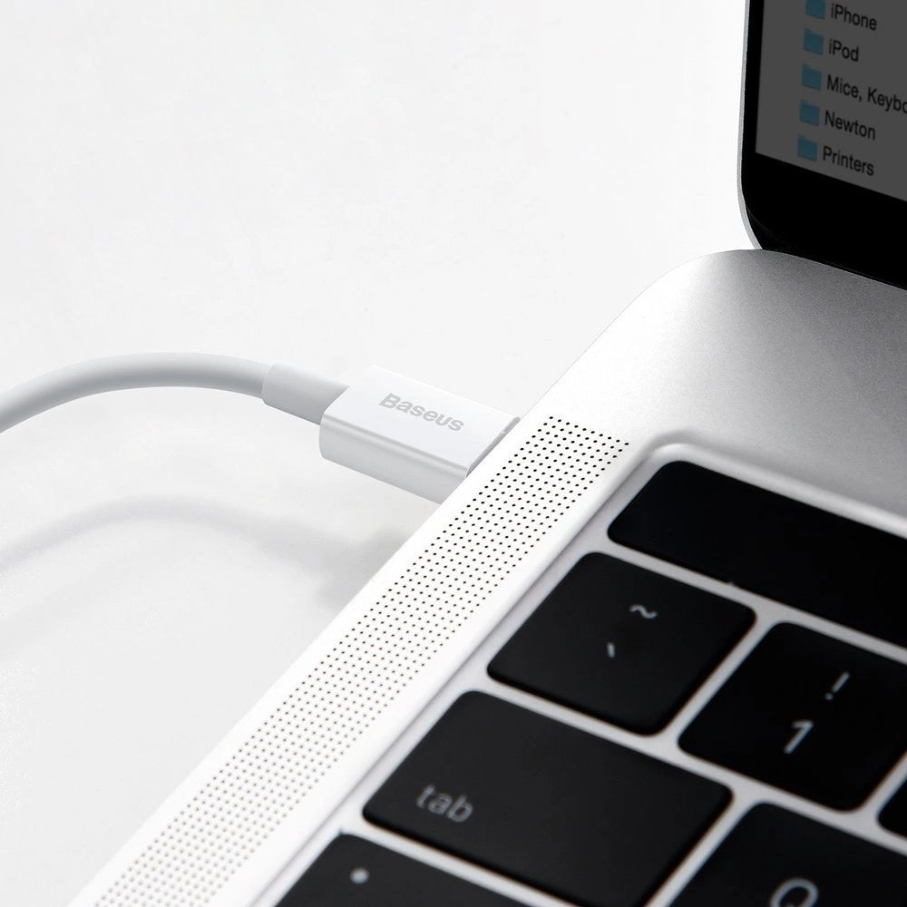 Kabel Baseus Superior Series USB-C / Lightning PD 20W 1 m - biały – zdjęcie 9