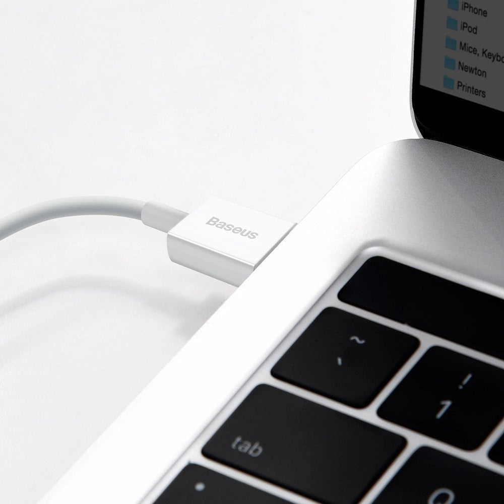 Baseus Superior kabel USB - Lightning 2,4A 1,5 m Biały (CALYS-B02) – zdjęcie 11