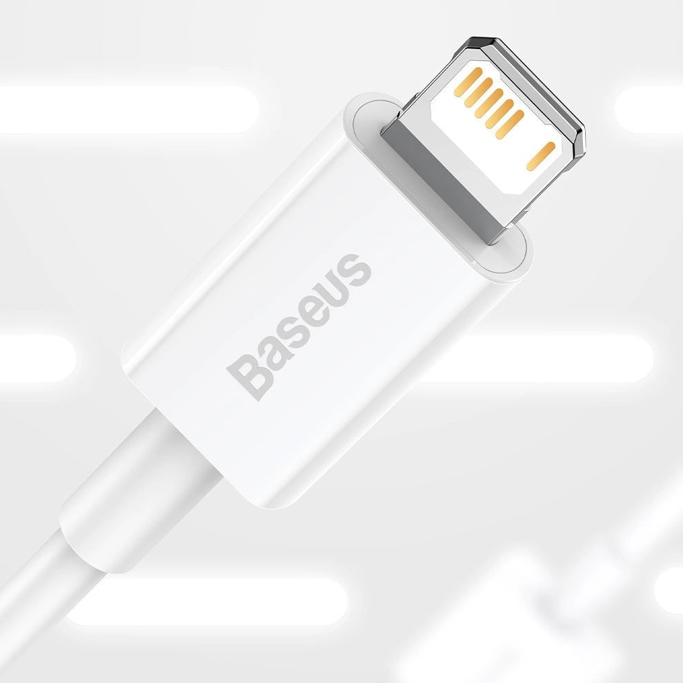 Baseus Superior kabel USB - Lightning 2,4A 1,5 m Biały (CALYS-B02) – zdjęcie 13