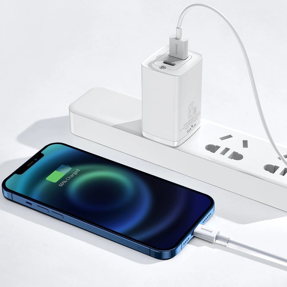 Baseus Superior kabel USB - Lightning 2,4A 1,5 m Biały (CALYS-B02) – zdjęcie 9