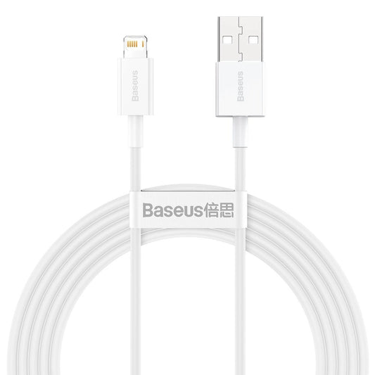 Baseus Superior kabel USB - Lightning 2,4A 2 m Biały (CALYS-C02)