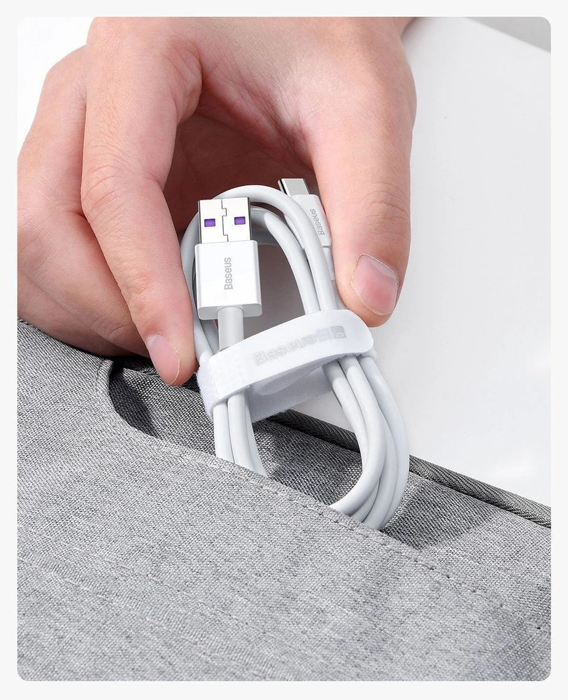 Baseus Superior kabel USB - USB Typ C 66 W 6A 2 m Biały (CATYS-A02) – zdjęcie 14