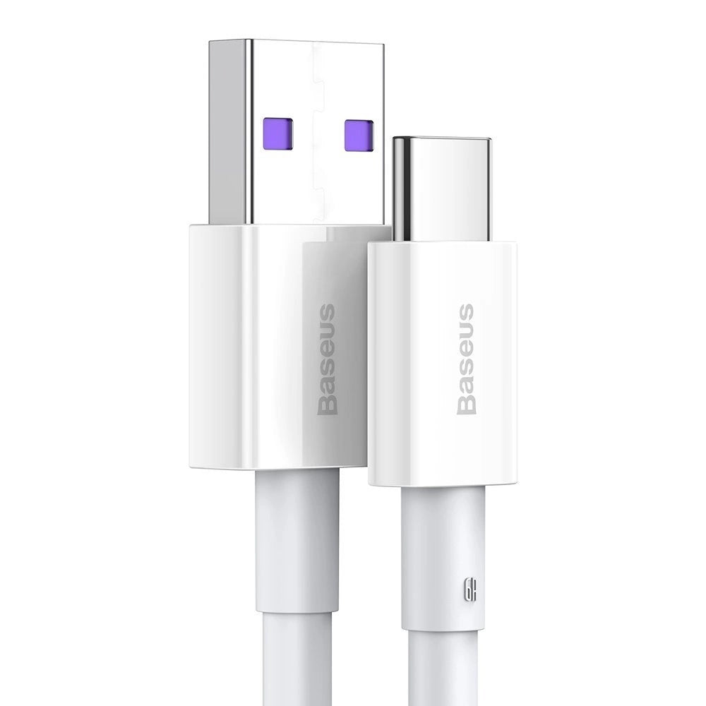 Baseus Superior kabel USB - USB Typ C 66 W 6A 2 m Biały (CATYS-A02) – zdjęcie 2