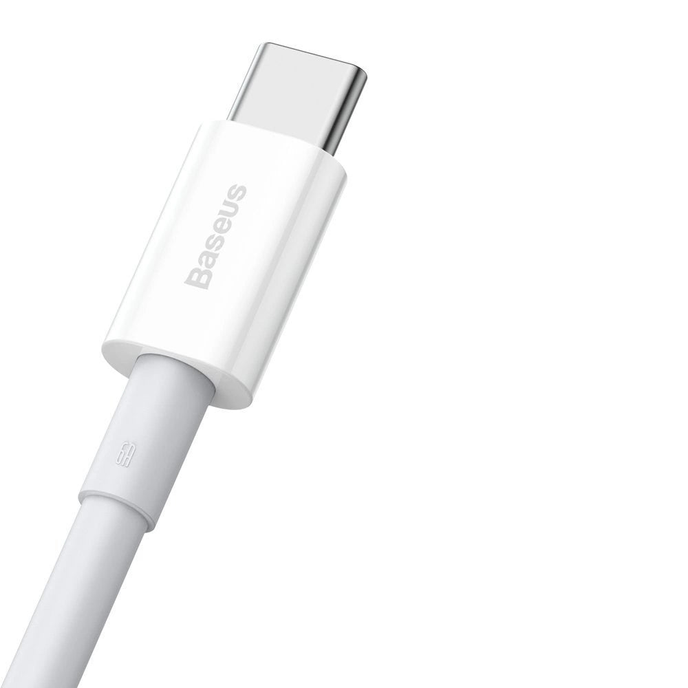Baseus Superior kabel USB - USB Typ C 66 W 6A 2 m Biały (CATYS-A02) – zdjęcie 4