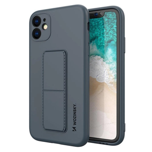 Wozinsky Kickstand Case silikonowe etui z podstawką iPhone 11 Pro Max