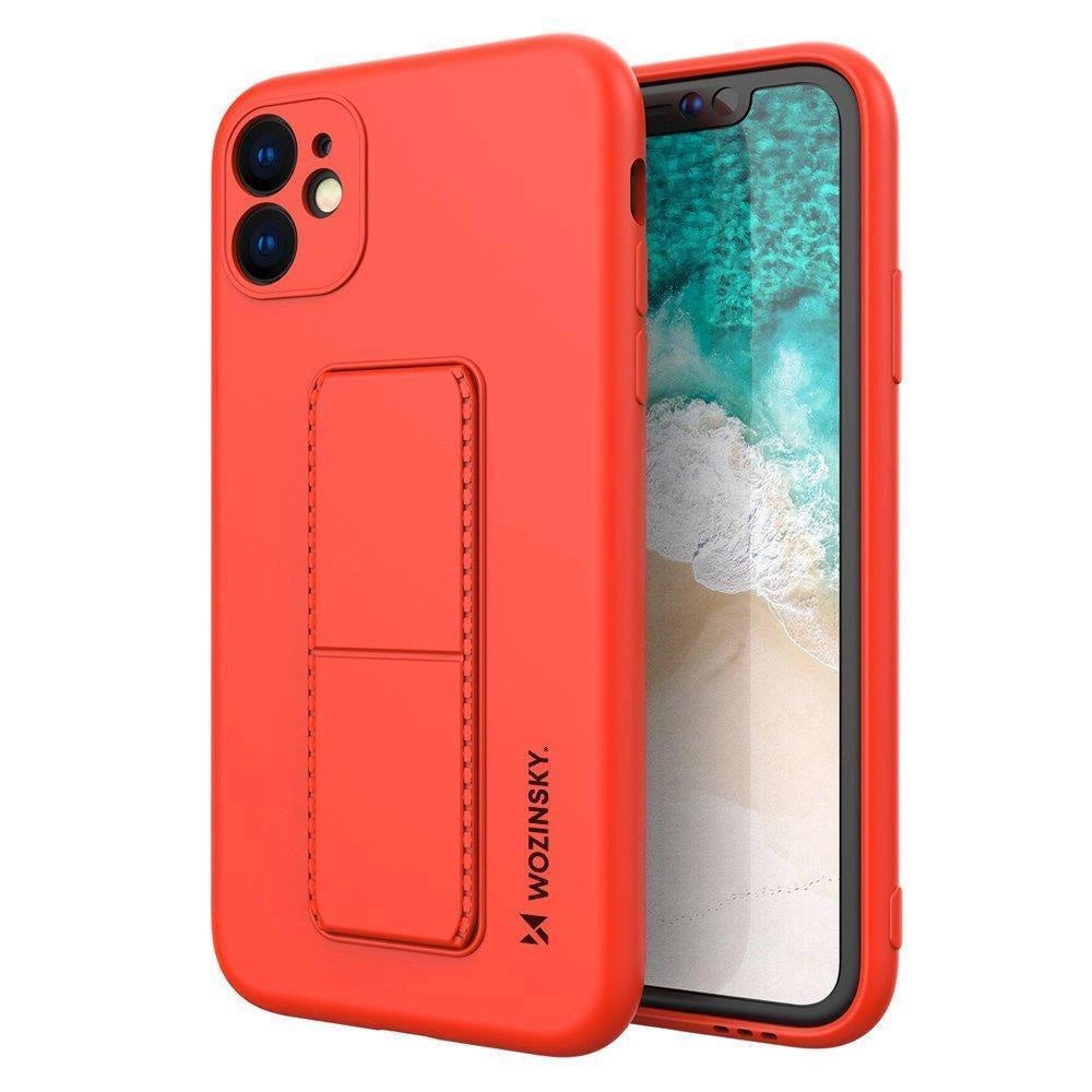 Wozinsky Kickstand Case silikonowe etui z podstawką etui Xiaomi Redmi 10X
