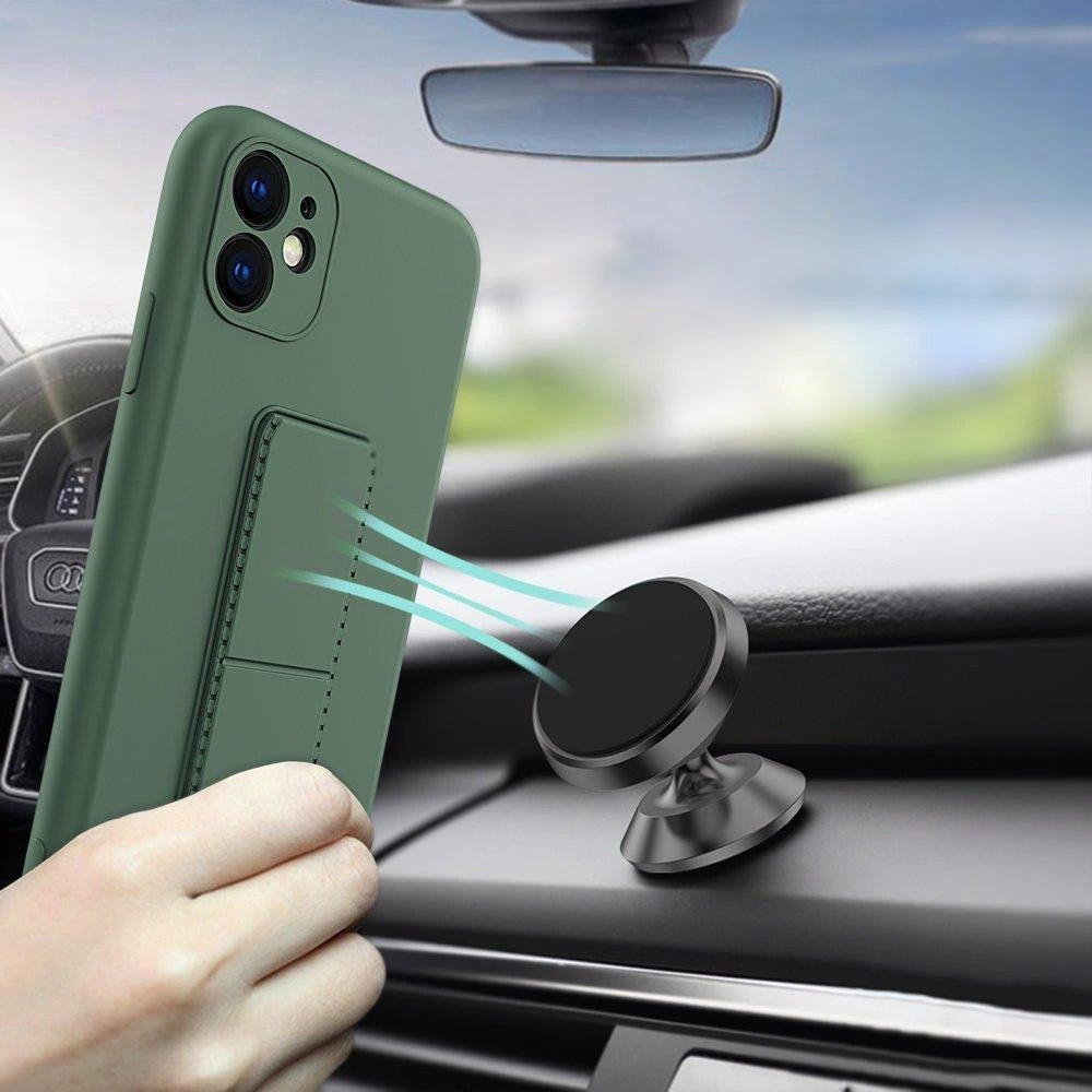 Wozinsky Kickstand Case silikonowe etui z podstawką etui Xiaomi Redmi 10X – zdjęcie 5