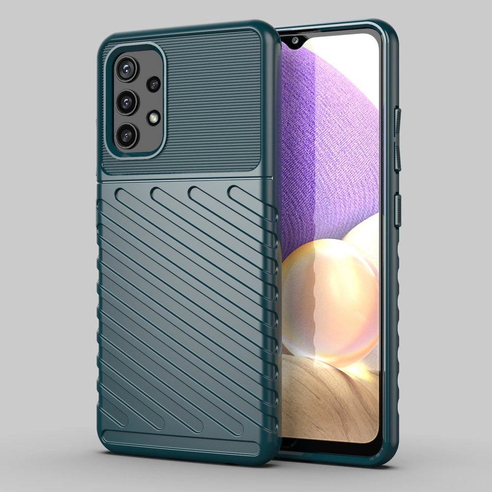 Thunder Case elastyczne pancerne etui pokrowiec Nokia 5.4 niebieski – zdjęcie 13