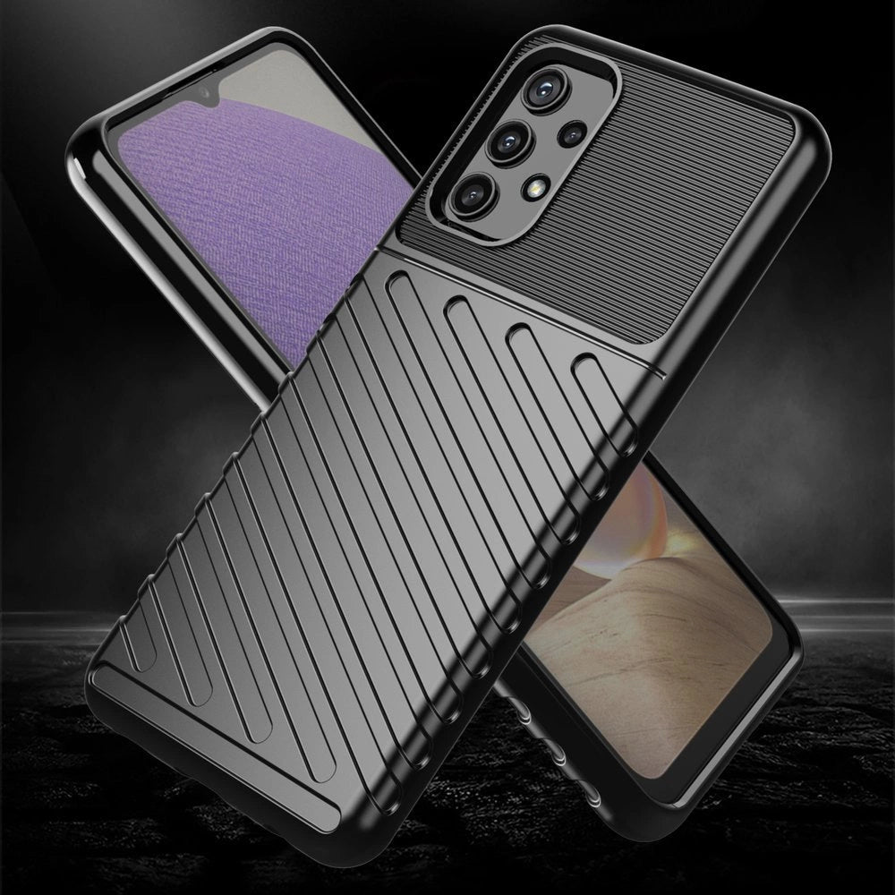 Thunder Case elastyczne pancerne etui pokrowiec Nokia 5.4 niebieski – zdjęcie 2