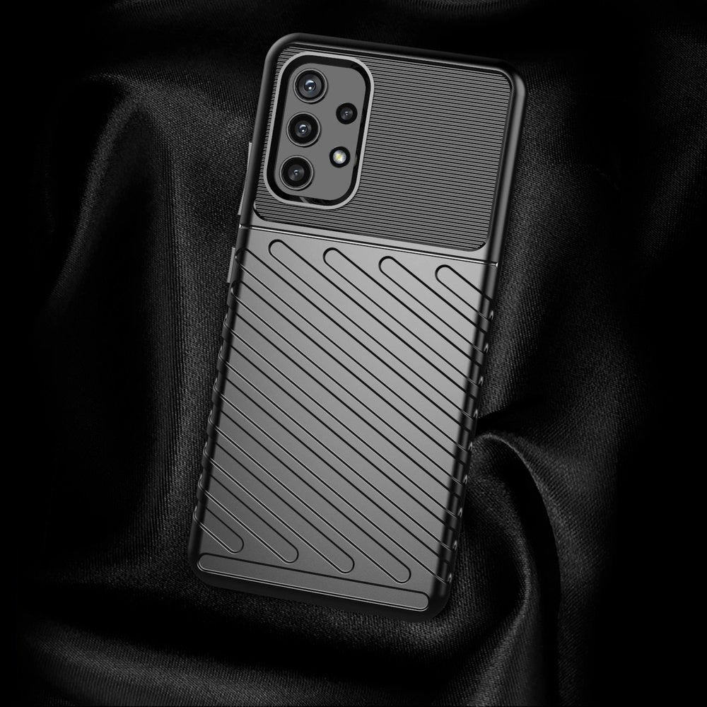 Thunder Case elastyczne pancerne etui pokrowiec Nokia 5.4 niebieski – zdjęcie 4
