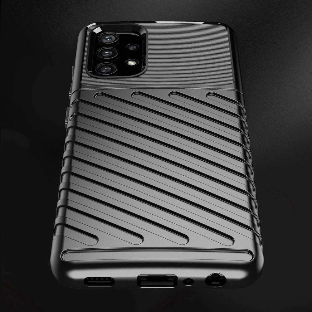 Thunder Case elastyczne pancerne etui pokrowiec Nokia 5.4 niebieski – zdjęcie 6