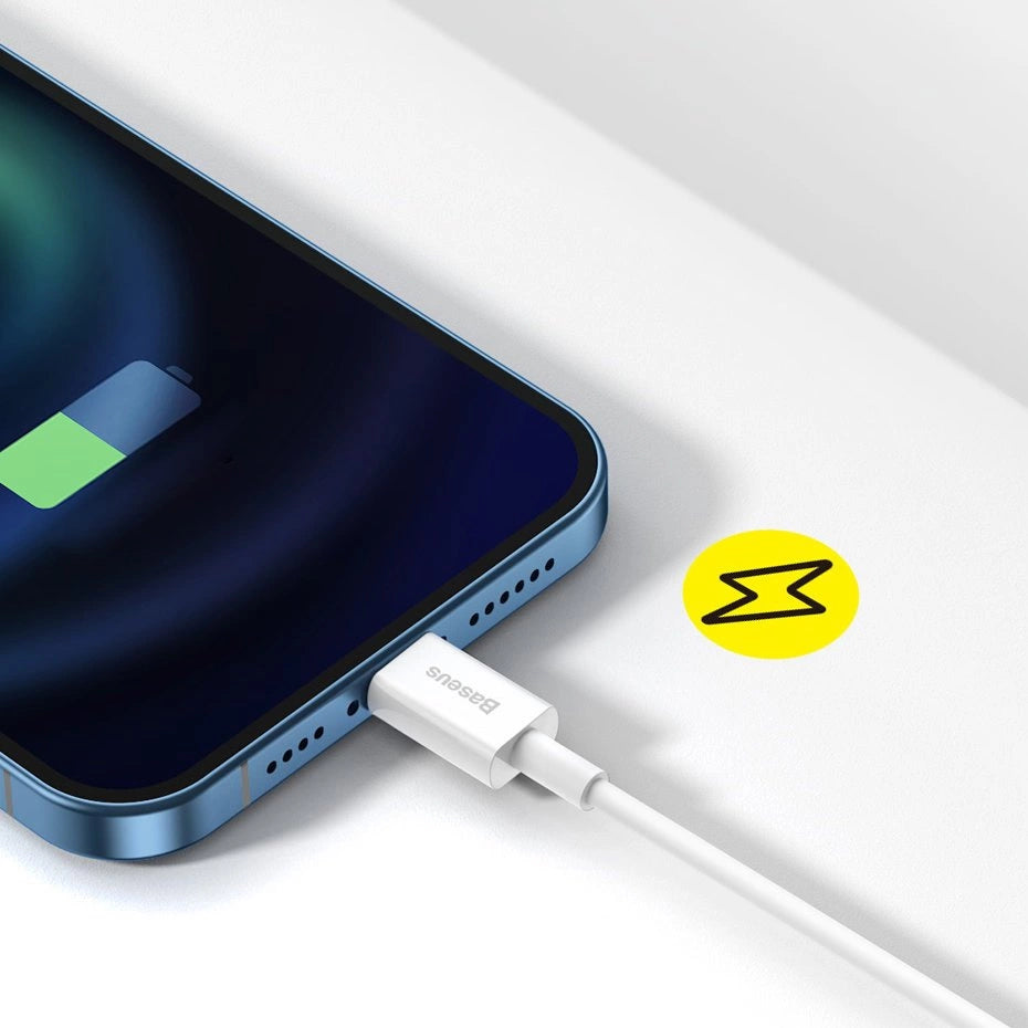 Baseus Superior kabel USB - Lightning 2,4 A 1 m czerwony (CALYS-A09) – zdjęcie 12